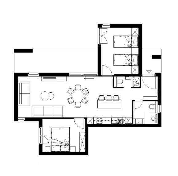 מורטר Villa Magna Luxury Apartments מראה חיצוני תמונה